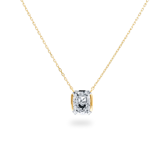 Facet 1ct Radiant Necklace