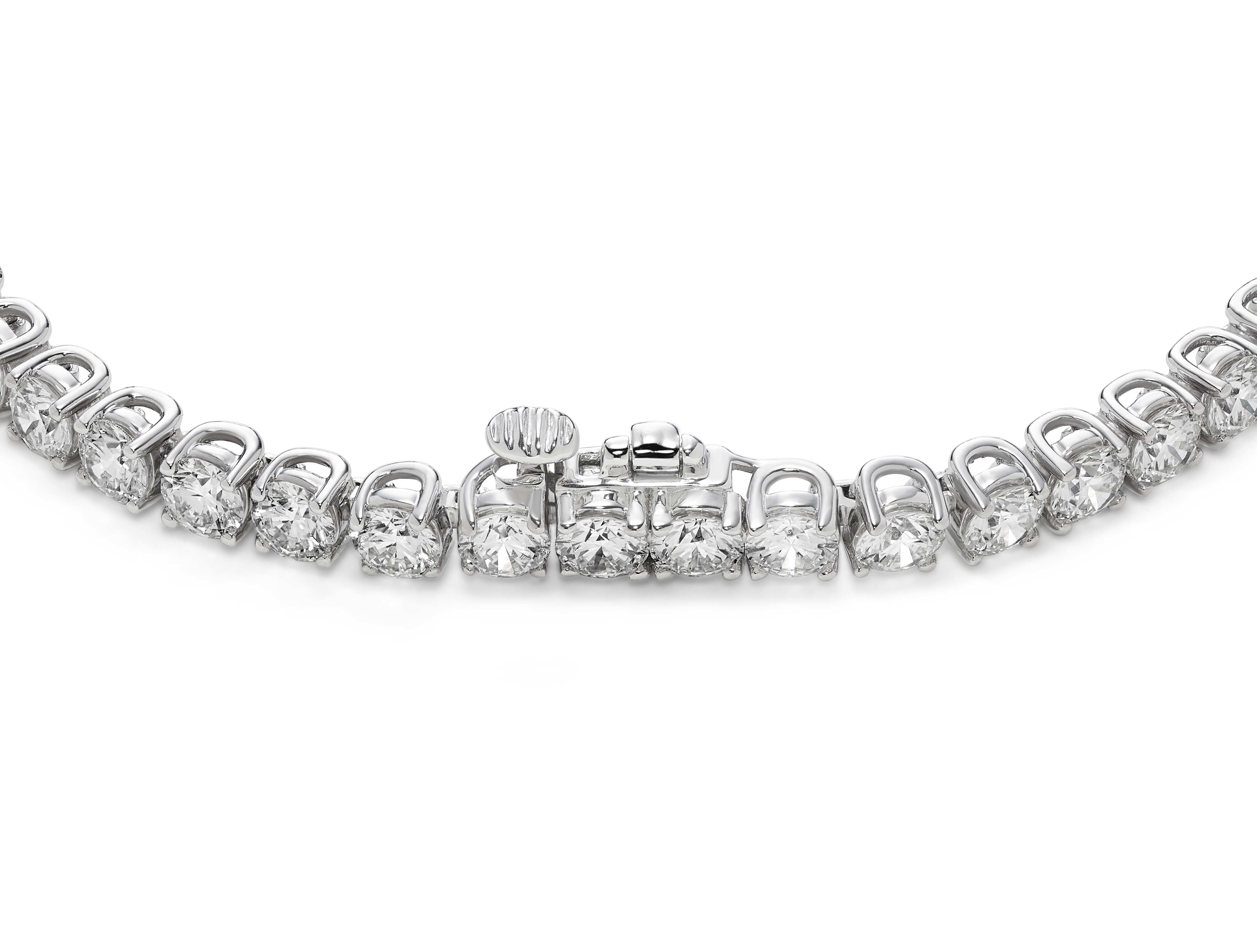 Lab-Grown Diamond Medium Tennis Bracelet - E/F color, 7" length | White